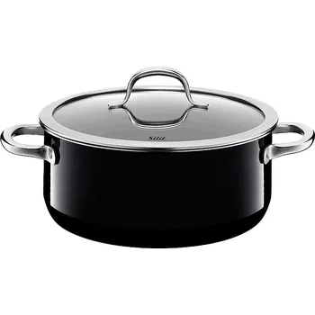 Hrnec Silit Passion kastrol 24 cm černý