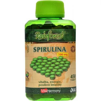 Přírodní produkt VitaHarmony Spirulina 500 mg 450 tbl.