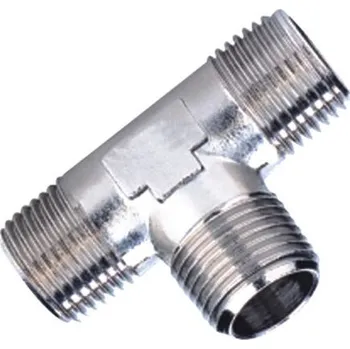 Příslušenství ke kompresoru ABAC T-kus 1" AG vnější závit pro stlačený vzduch - A036-10