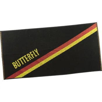 Ručník Ručník BUTTERFLY Ručník Germany černý černá 50 x 100 cm