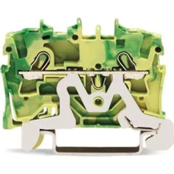 Svorka řadová WAGO, 2,5, zelenožlutá, 2002-1207