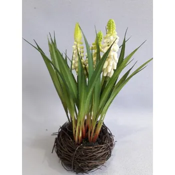 umělá květina Jarní květiny v proutí, Styl "D" 35515-33