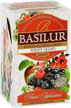 Čaj BASILUR Fruit Forest Fruit přebal 20x1,8g