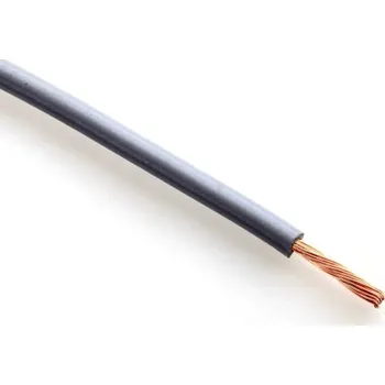 elektrický kabel H05V-K 0,35 šedý