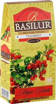Čaj Basilur Magic Fruits Black Cranberry sypaný 100 g