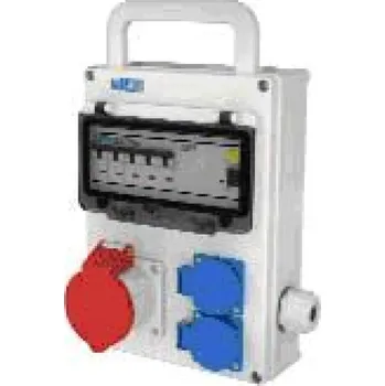 Rozvaděč N.G. Elektro Zásuvková skříň BaseLine NGE 32 007 M.01 jištěná s chráničem