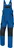 CERVA Max modré/černé prodloužené kalhoty s laclem, 62