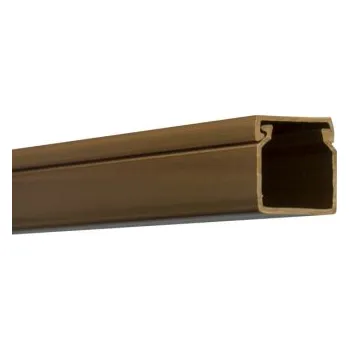 kabelová chránička Lišta na kabely Malpro D1005-8835K EILM 40x40 2m imitace dřeva tmavá