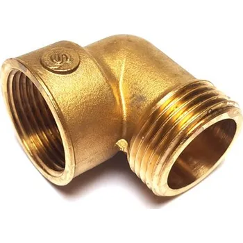 Fitinka Koleno 1/4" MF mosaz ST