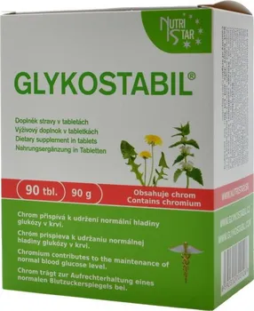 Přírodní produkt Nutristar Glykostabil 90 tbl.