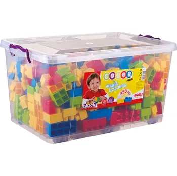 Hračka pro nejmenší Dolu Stavebnice Velké kostky 450 ks