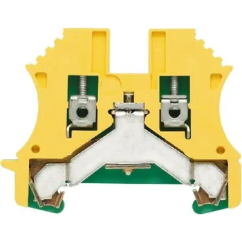 Svorka řadová zemnící Weidmüller WPE 2,5 žlutozelená 1010000000