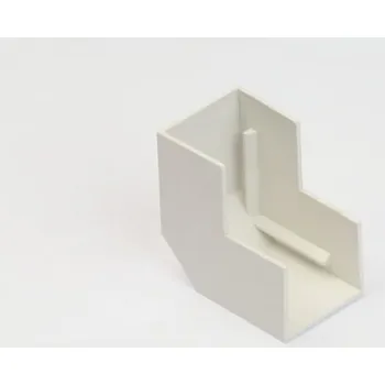 kabelová chránička Roh vnější 100x40 bílá Malpro 410040