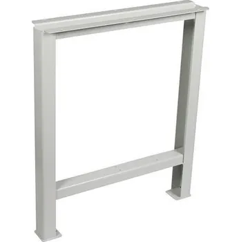 Dílenský stůl Pevné podnoží, šedé