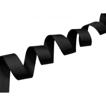 Popruh lemovka 20 mm, černá barva