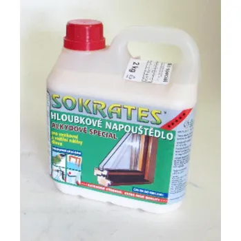 Lak na dřevo Sokrates hloubkové napouštědlo alkydové speciál 2kg