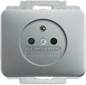 vypínač ABB Alpha exclusive zásuvka titanová 5519B-A02347266