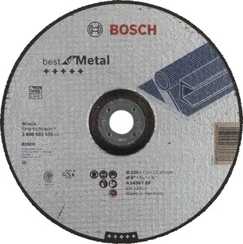 Řezný kotouč Bosch příslušenství professional Bosch Hrubovací kotouč profilovaný Best for Metal 2608603535
