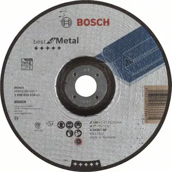 Řezný kotouč Bosch příslušenství professional Bosch Hrubovací kotouč profilovaný Best for Metal 2608603534