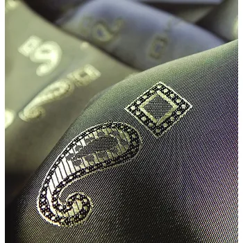 HEDVA ČESKÝ BROKÁT Podšívková látka TUREK zelená Barevná varianta: zelená olivová