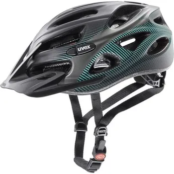 UVEX Onyx CC Black/Teal Matt 52-57 Cyklistická přilba UVEX Onyx CC Black/Teal Matt 52-57