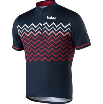 cyklistický dres Kalas Biker X6 s krátkým rukávem M tmavě modrý
