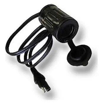 Elektrická zásuvka TECMATE OptiMate Cigaretová zásuvka O-06 voděodolná 0,5m