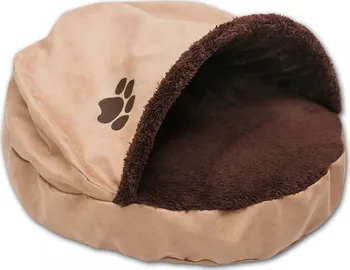 Pelíšek pro psa Besishop Cave 115 cm béžový/hnědý