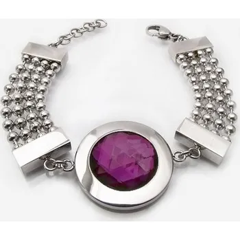 Náramek Dámský náramek z chirurgické oceli (KND75)