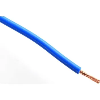 elektrický kabel CY 0, 75 H05V-U tmavě modrý