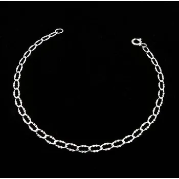 Řetízek Stříbrný řetízek na ruku (KRNS4) - 18cm