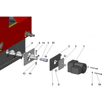 Příslušenství ke kotli Odpopelňovací zařízení pro kotle D80P S1080