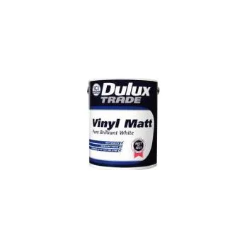 barva na zeď Dulux Vinyl matt PBW pure brillant white 10L