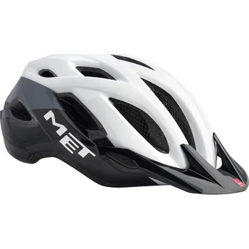 Cyklistická přilba MET Crossover bílá/černá 2018 52 - 59 cm