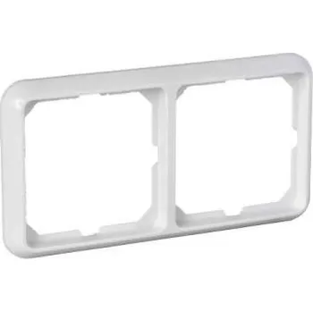 vypínač Schneider Electric ELSO Fashion dvojrámeček čistě bílá 204204