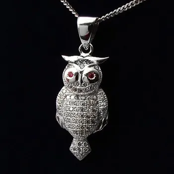 Přívěsek Přívěsek sova - stříbrný (KPRS175)