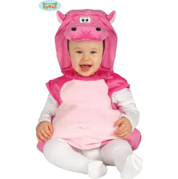 Karnevalový kostým Guirca Fiestas Španělsko BABY HIPPO - kostým hrošík D varianta: 6 - 12 měsíců