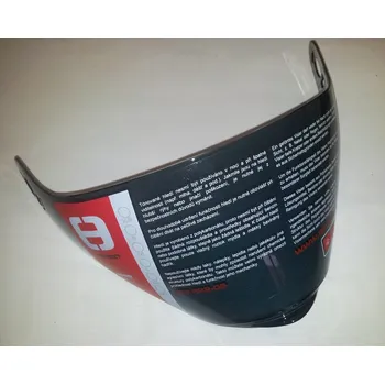 Helma na motorku plexi k přilbě SPEEDS X-Street - zatmavené