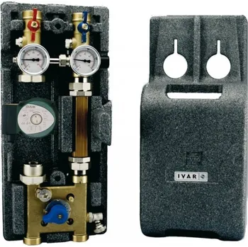 Ventil Ivar CS Kotlový modul IVAR MIX 3 - směšovaný s přepouštěcím ventilem - DN 32 - IVAR.KS 55A MIX 3