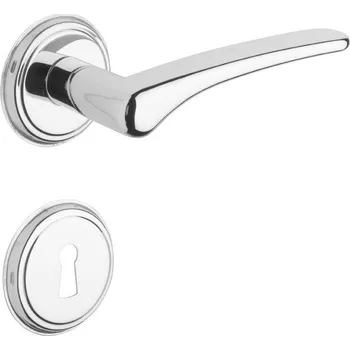 Dveřní kování Rostex Ideal/S dveřní kování - klika-knoflík pro klíč Ti