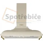 Smeg KC19POE komínový odsavač par 90 cm krémový