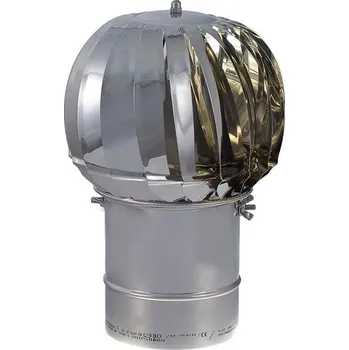 Komín Komínová odvětrávací hlavice Turbomax 150 mm