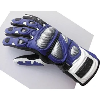 Moto rukavice TO-216 modré moto rukavice TORO - XS