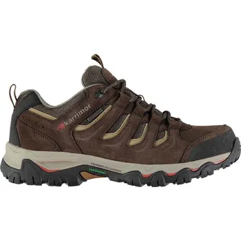 Pánská treková obuv Karrimor Mount Low Mens Walking Shoes hnědé