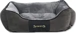 Scruffs Chester Box Bed šedý 60 x 50 cm