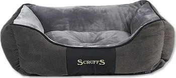 Pelíšek pro psa Scruffs Chester Box Bed šedý 60 x 50 cm
