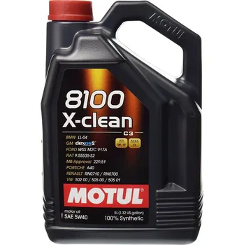 Motul 8100 X-CLEAN 5W-40, 5 l