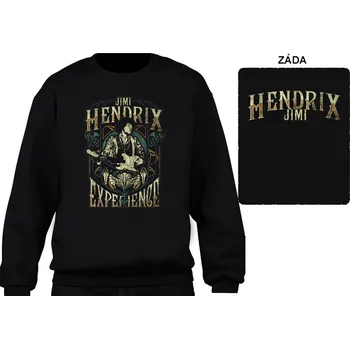 Pánská mikina Jimi Hendrix - mikina bez kapuce