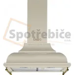 Smeg KC16POE komínový odsavač par krémový