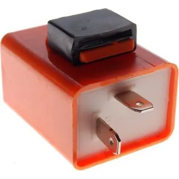 Elektroinstalace pro motocykl přerušovač - relé blikačů 12V 2X10W+3,4W - 2 piny